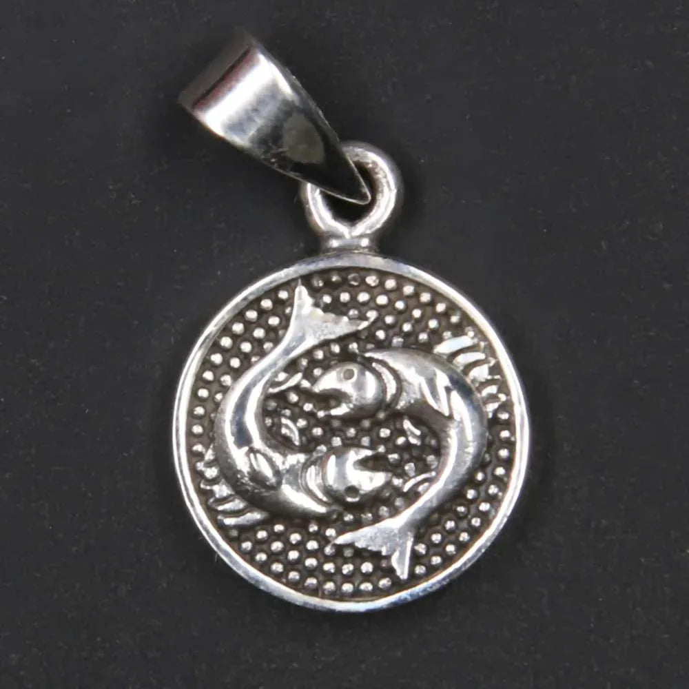 Fische Sternzeichen Silber Schmuck Tierkreis astrologie