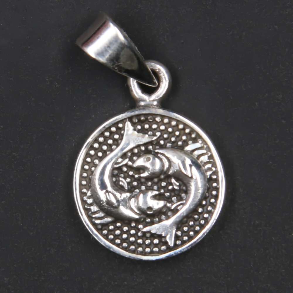 Fische Sternzeichen Silber Schmuck Tierkreis astrologie