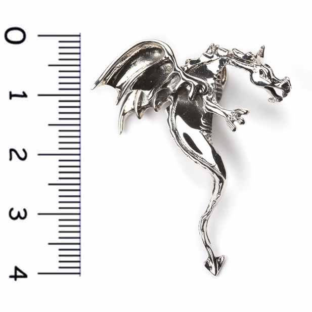 Drachen Silberschmuck Anhänger