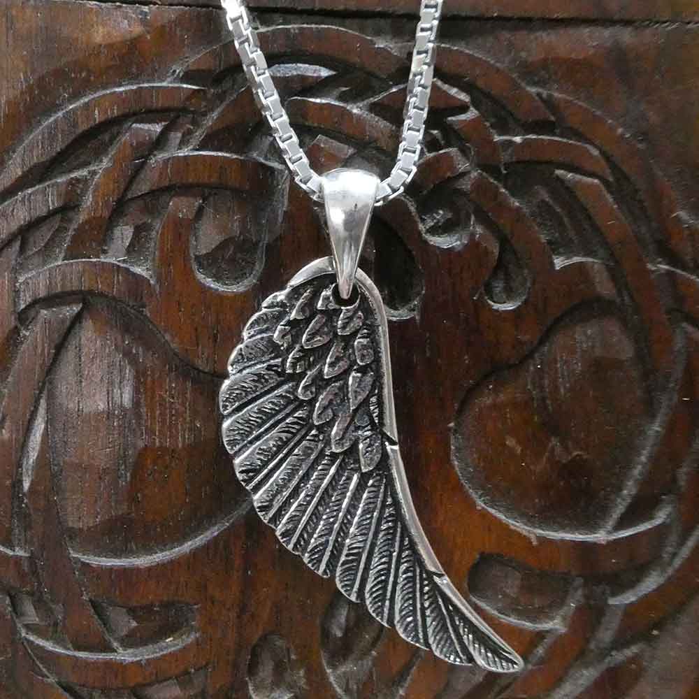 Engel Flügel Fee Kettenanhänger