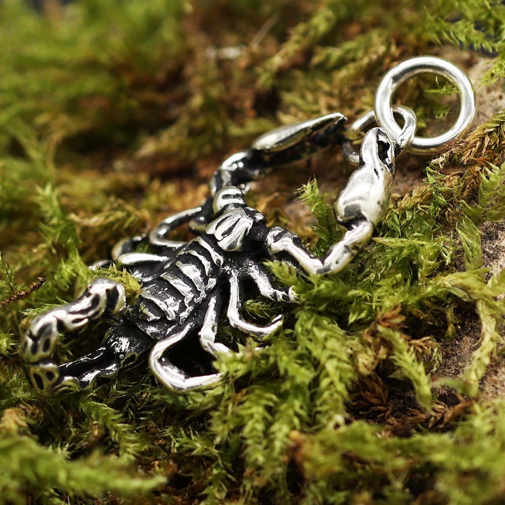 Skorpion Anhänger Silber 925 Kettenanhänger Sternzeichen