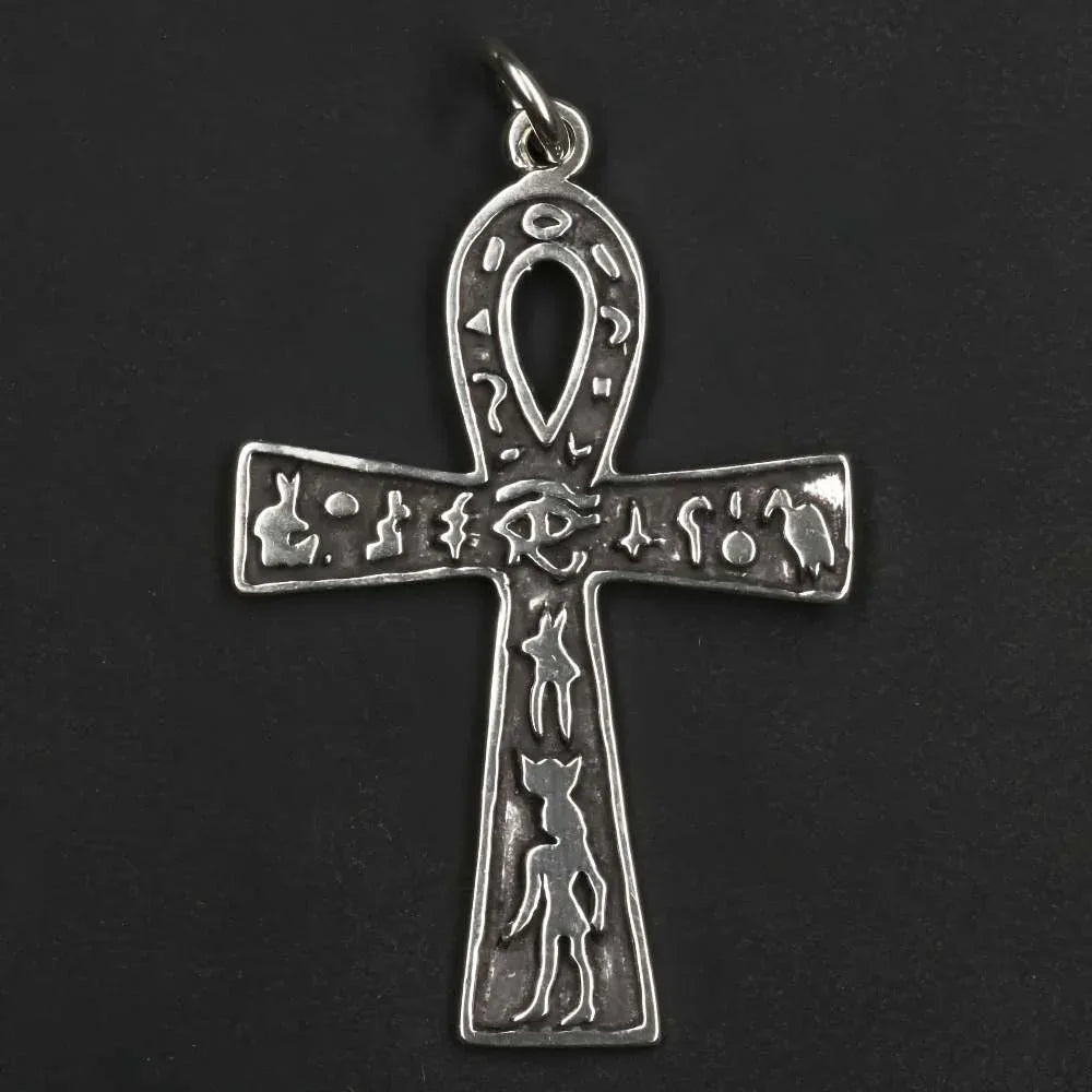 Ankh Hiroglyphen 925 Silber Kettenanhänger ausgefallener Anhänger ägypthen