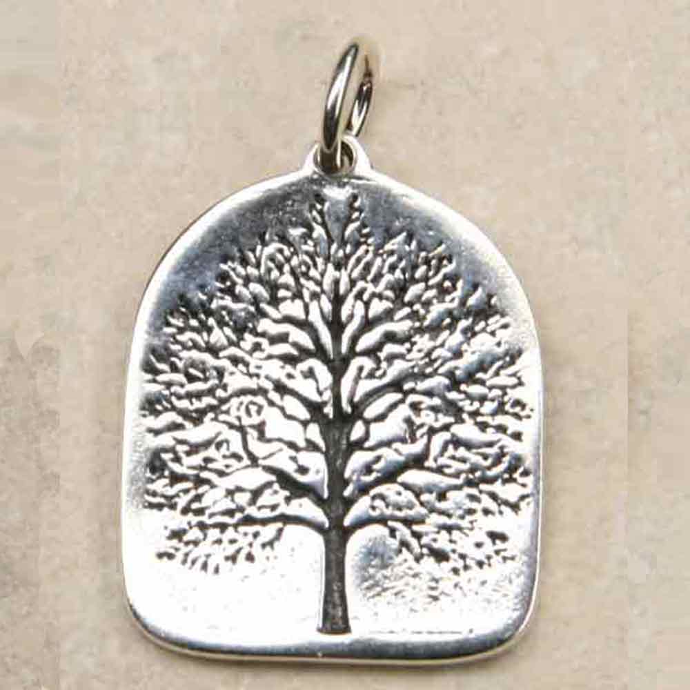 Lebensbaum schlicht Schmuck Kettenanhänger