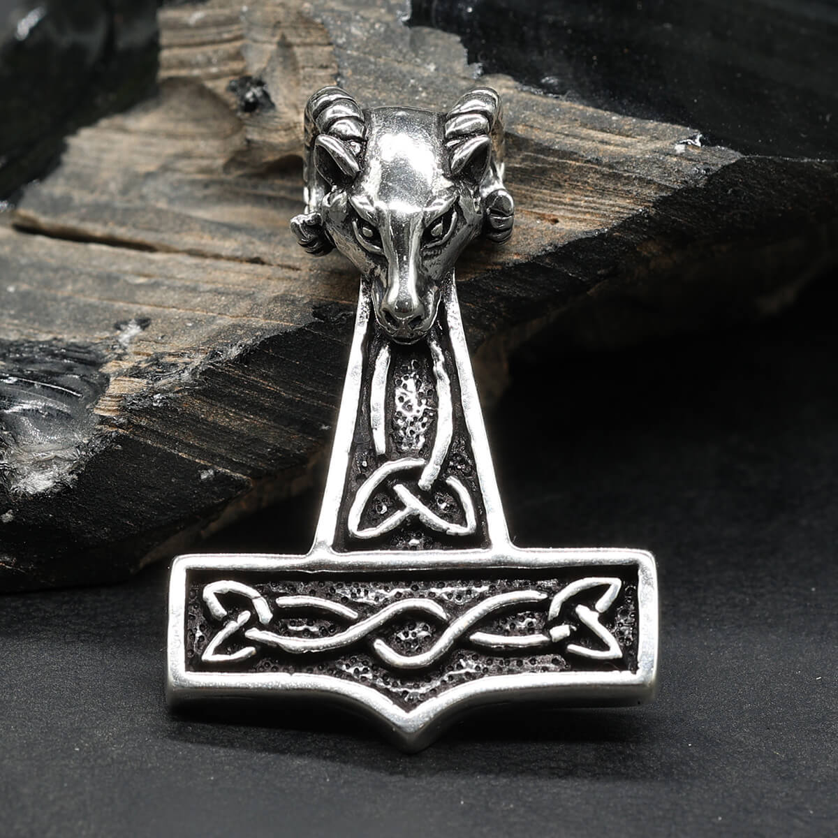 Thors Hammer Silberanhänger Schmuck Kettenanhänger