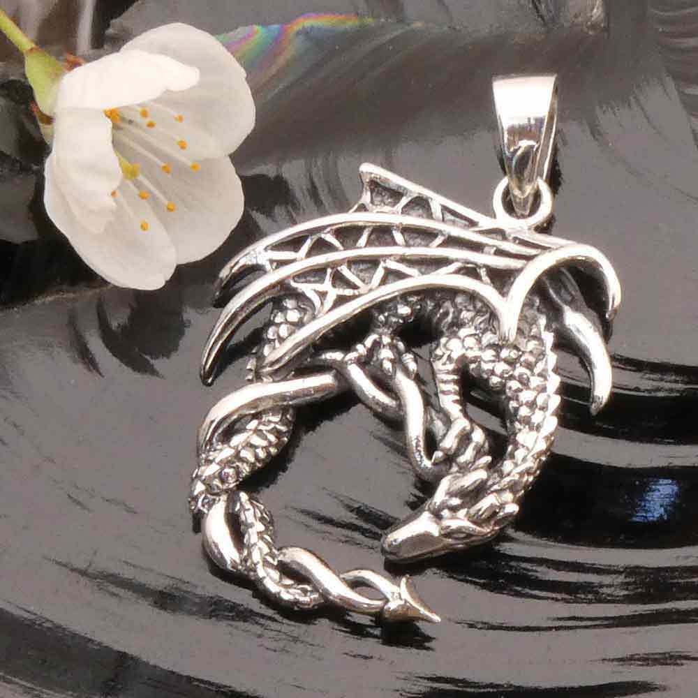 Drache Schmuck Anhänger