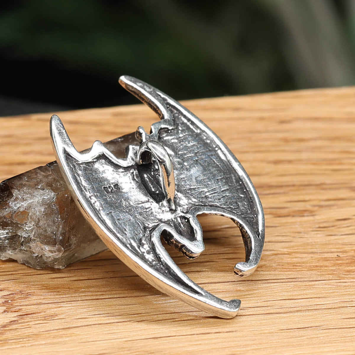 Bat Silber Anhänger für Kette Schmuck Design