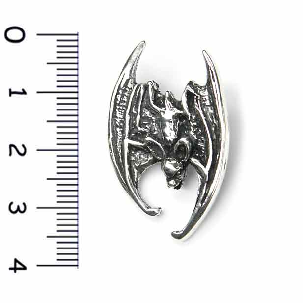 Fledermaus Silberanhänger