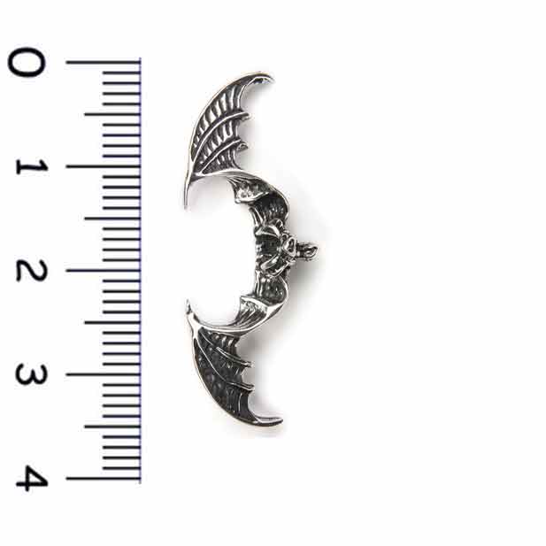 Fledermaus Schmuck Silber