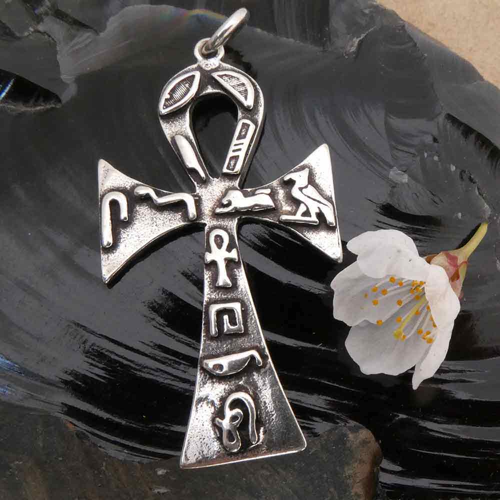 Ankh Silber Kette