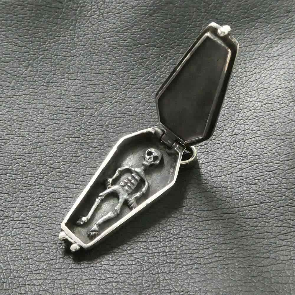 Sarg Medaillon Silber Anhänger