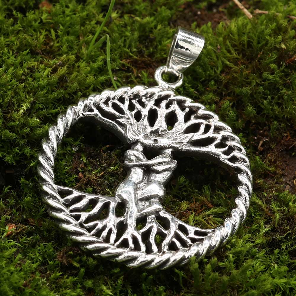 Lebensbaum Anhänger ausgefallen Liebe Symbol Partner Schmuck