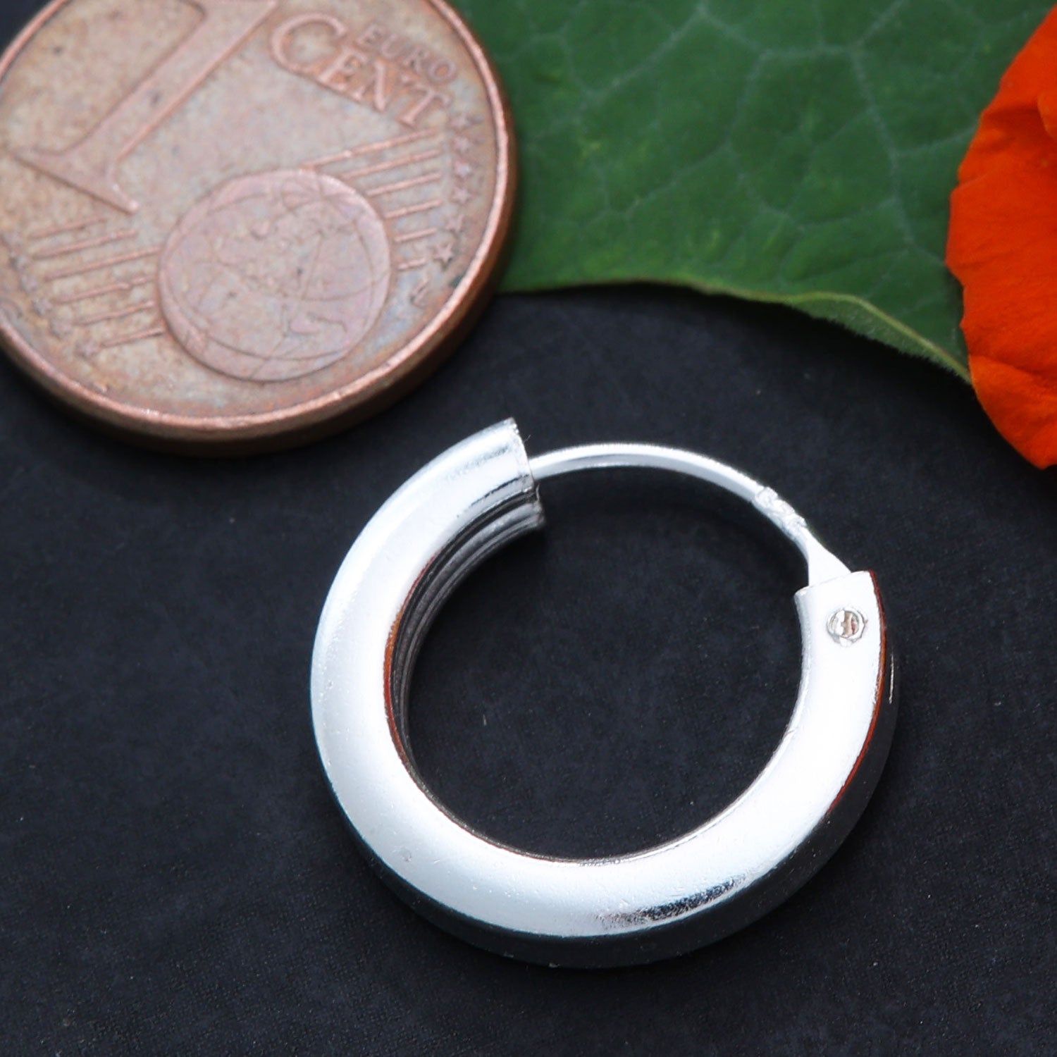 Creole vierkant Silber 3mm Stärke