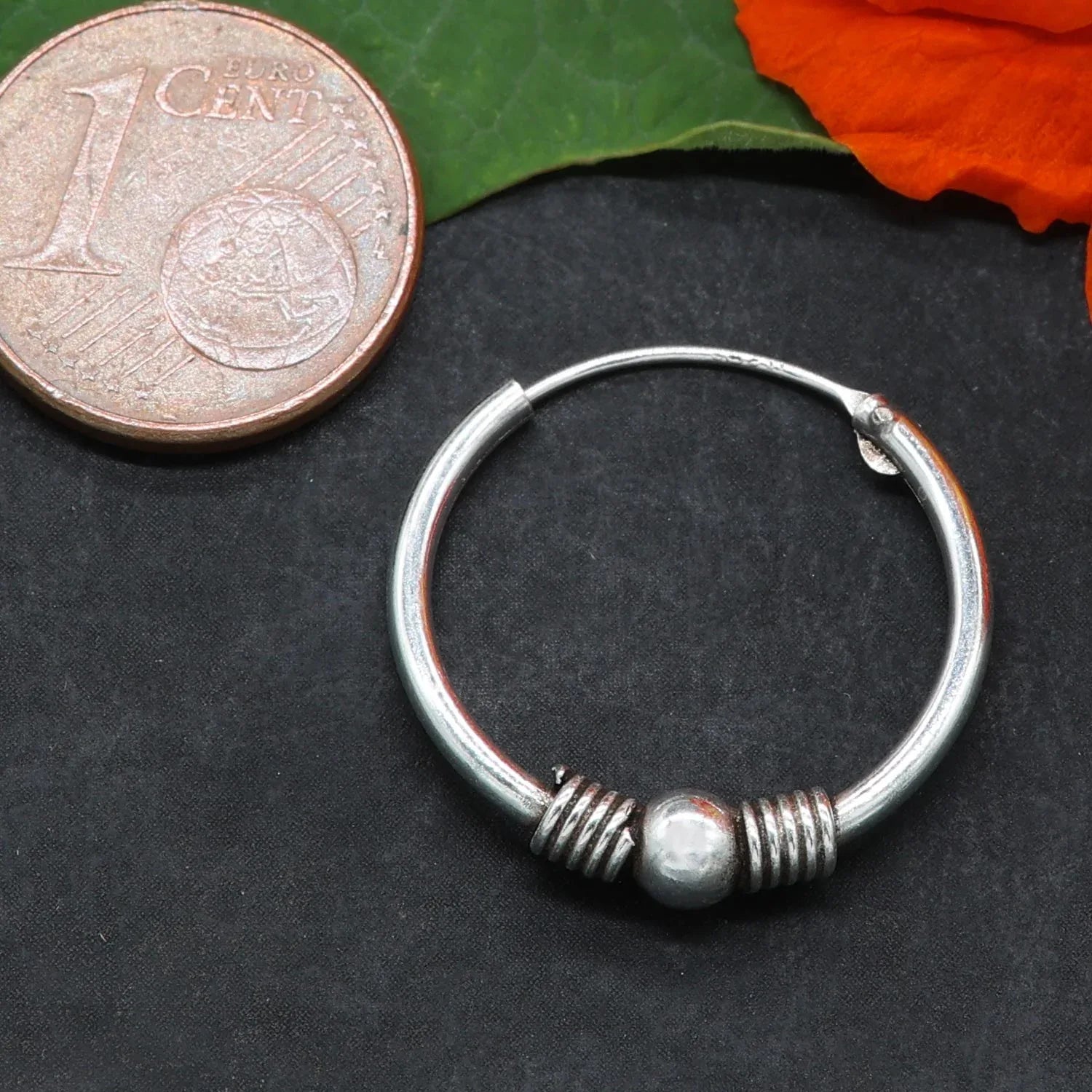 20 mm Silber Creolen Ohrschmuck 925 Sterlingsilber