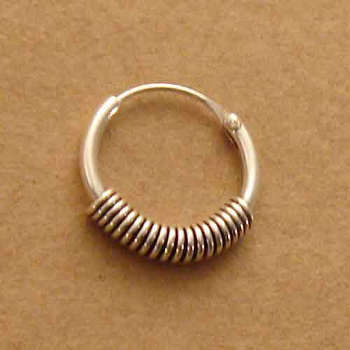 Creole Silberschmuck 15 mm