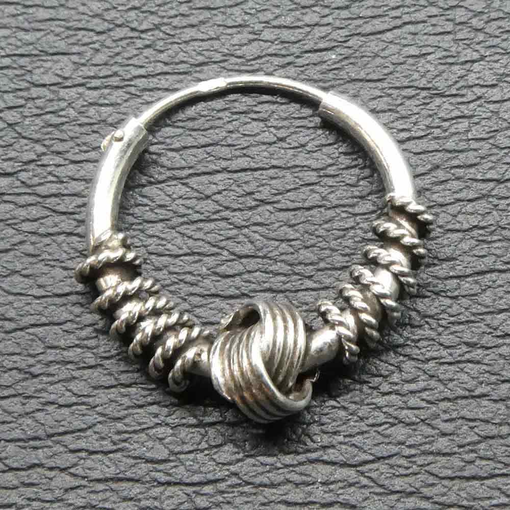 Creole Silber Schmuck Ohr Ohrring