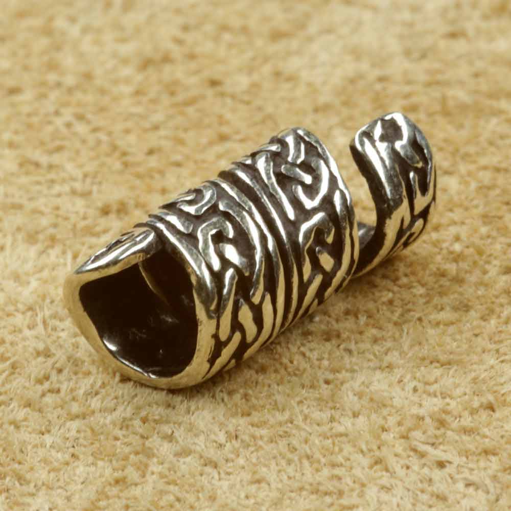 Bartschmuck Silber Wikinger Haarperle