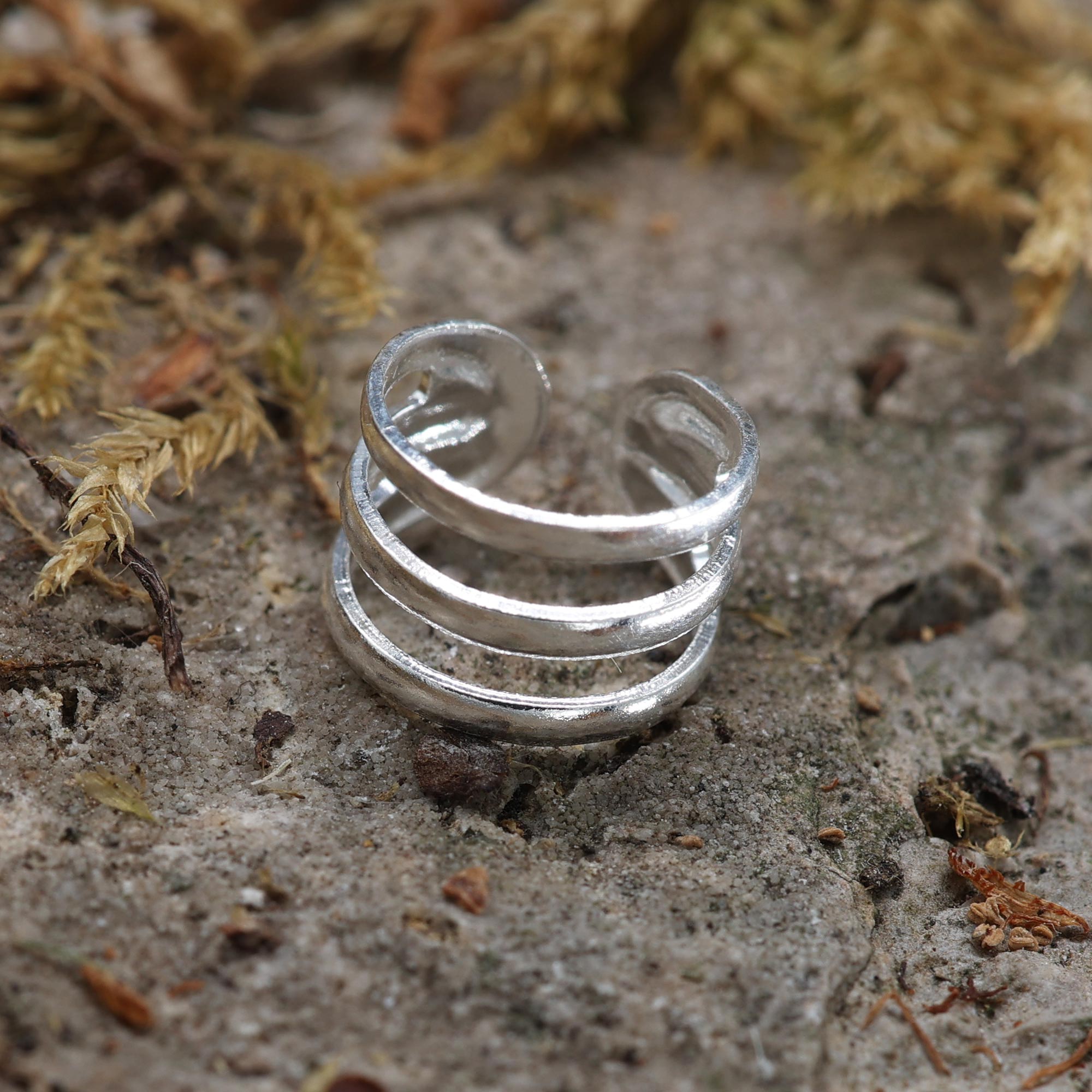 Einfache Ohrklemme Ohrschmuck ohne Ohrloch