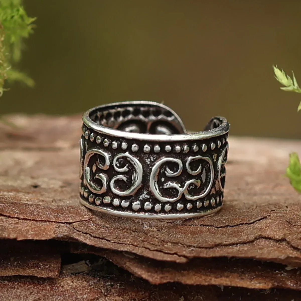 Ornament Ohrklemme Sterlingsilber Ohrring kein Ohrloch nötig