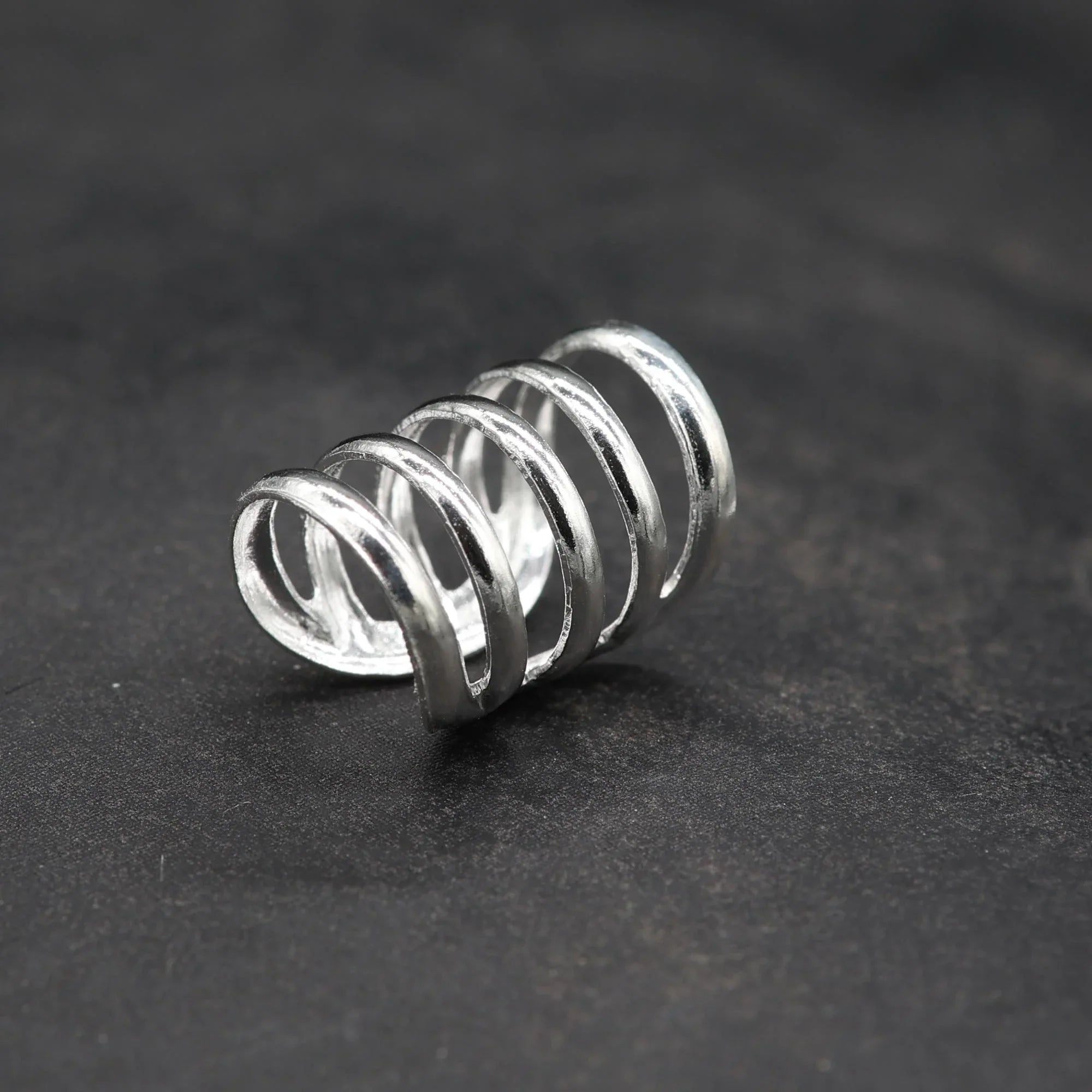 Schlichte Ohrklemme 925 Silber lang