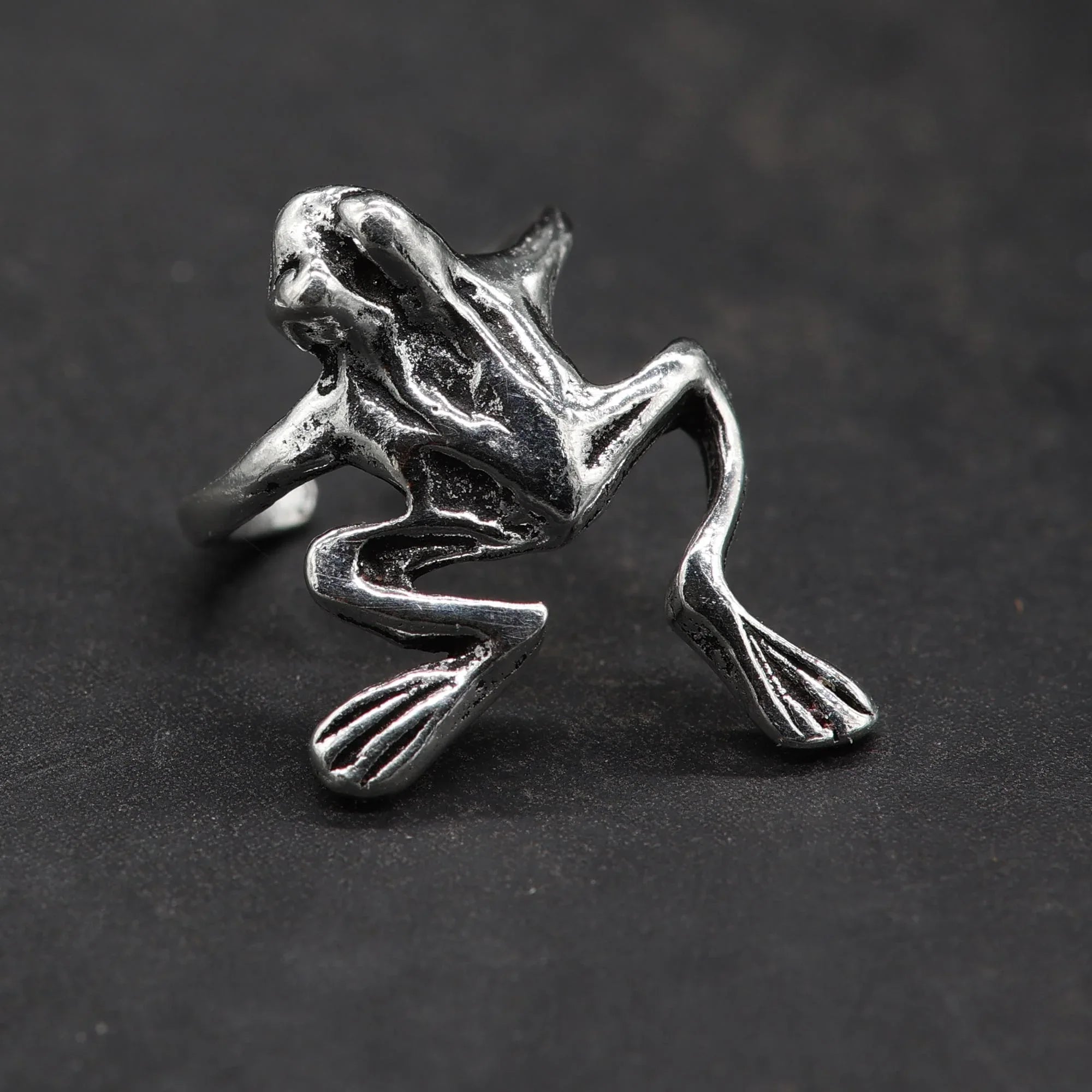 Frosch Ohrklemme 25 Silber Ohrschmuck