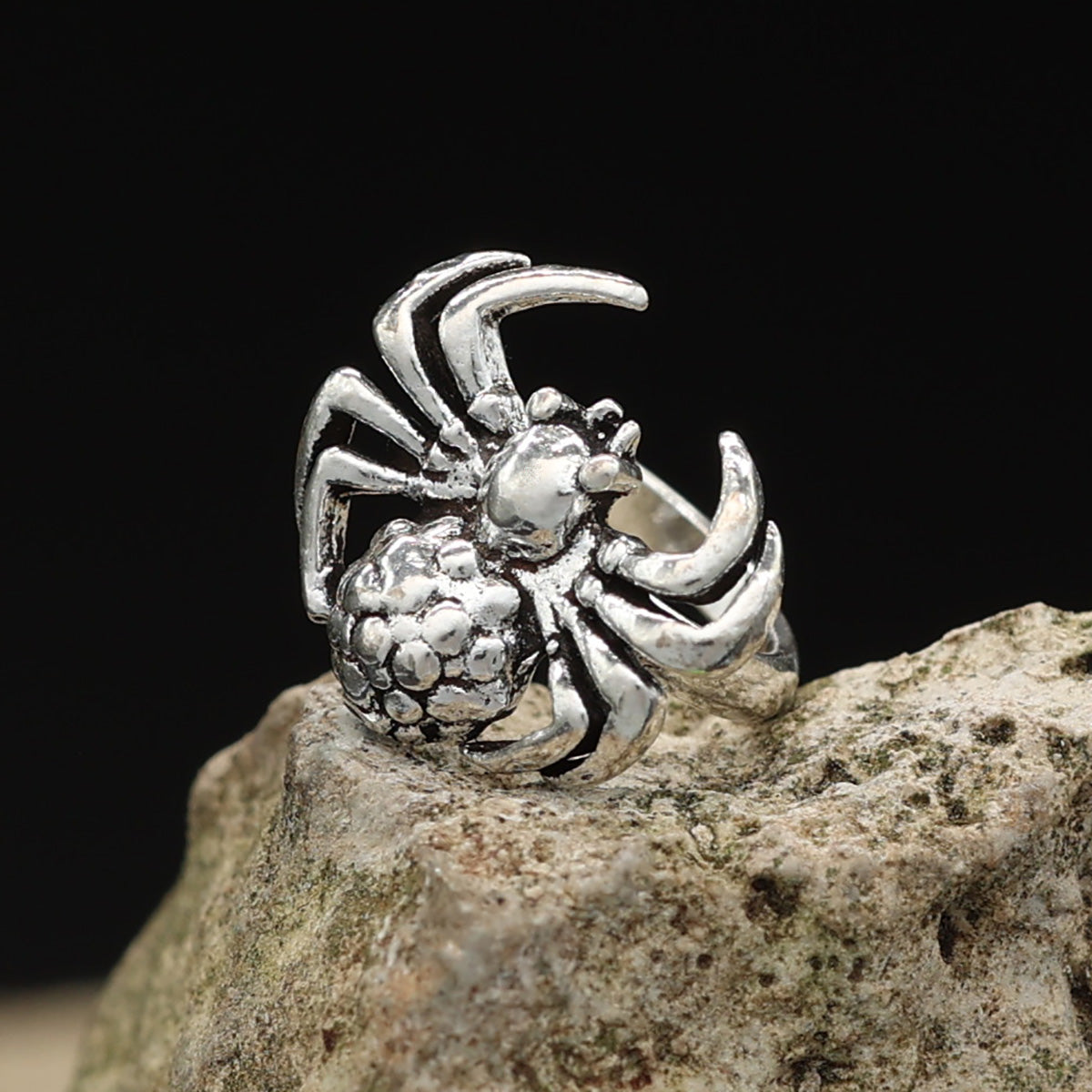 Spider ear cuff, 925 sterling silver ear jewelry