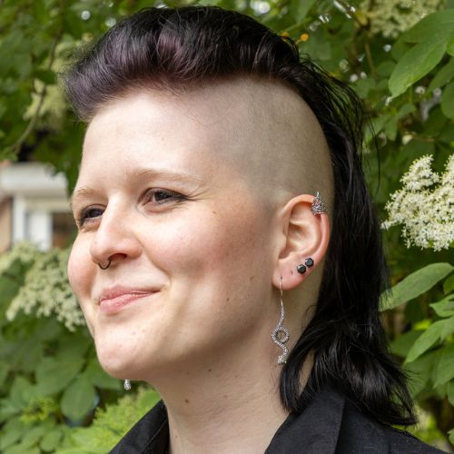 Massive Ohrhänger 925 Silber - edel verabeiteter Ohrschmuck