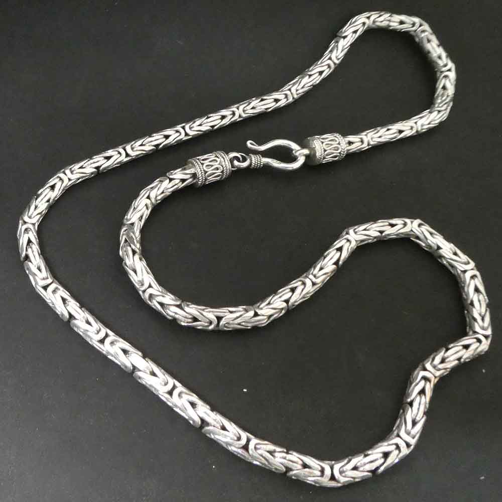 Königekette massive Halskette 4mm Stärke