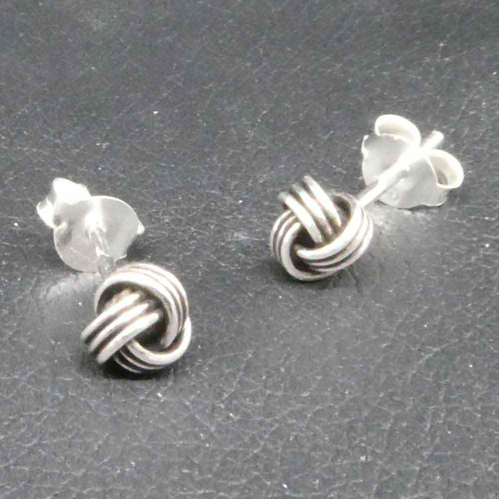 Kugeln Ohrstecker Silber Schmuck
