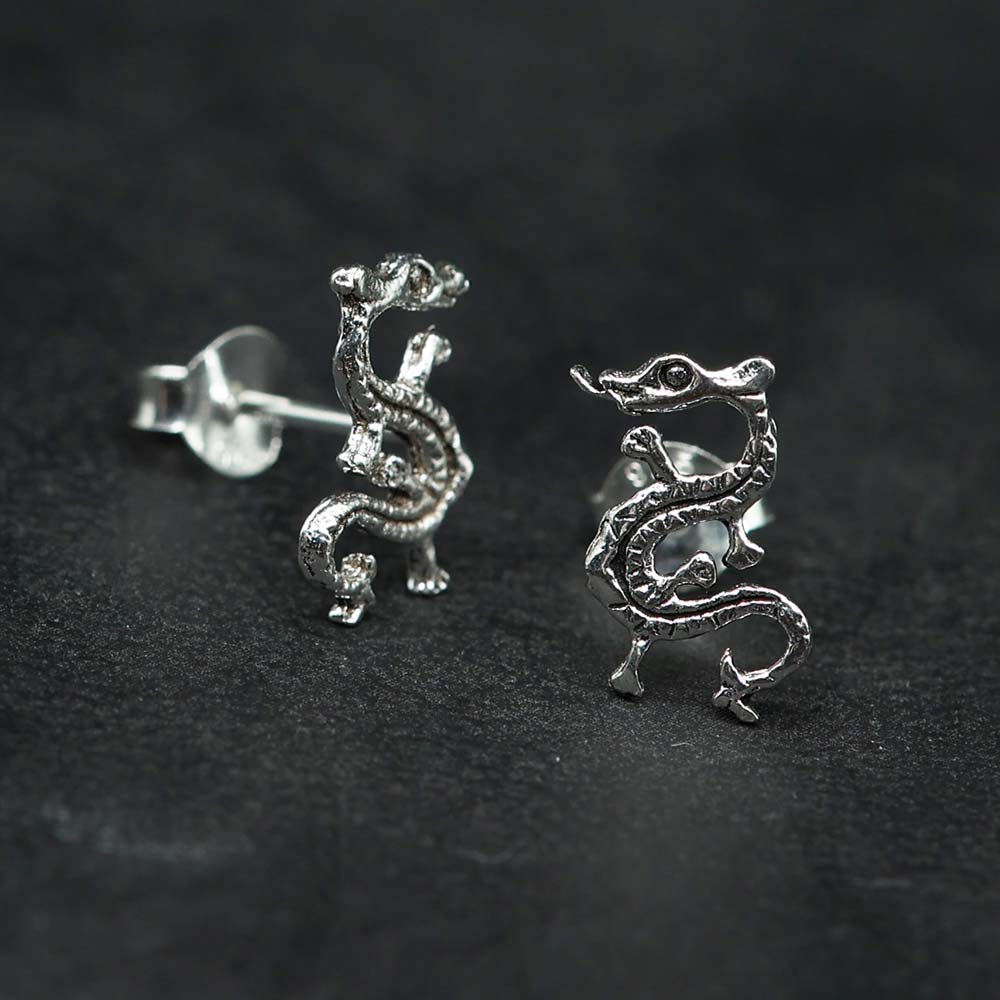Drachen Ohrstecker Silber Ohrschmuck Online Shop