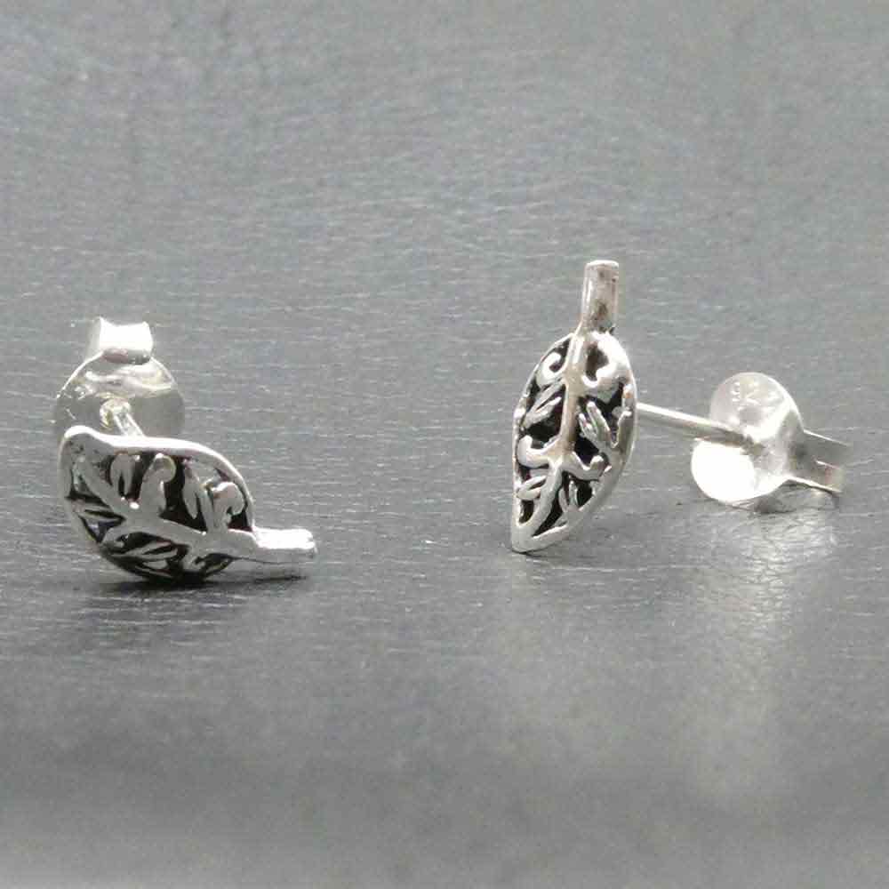 Blatt Ohrstecker Ohrschmuck Blätter