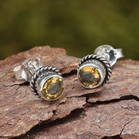 Citrin Ohrschmuck
