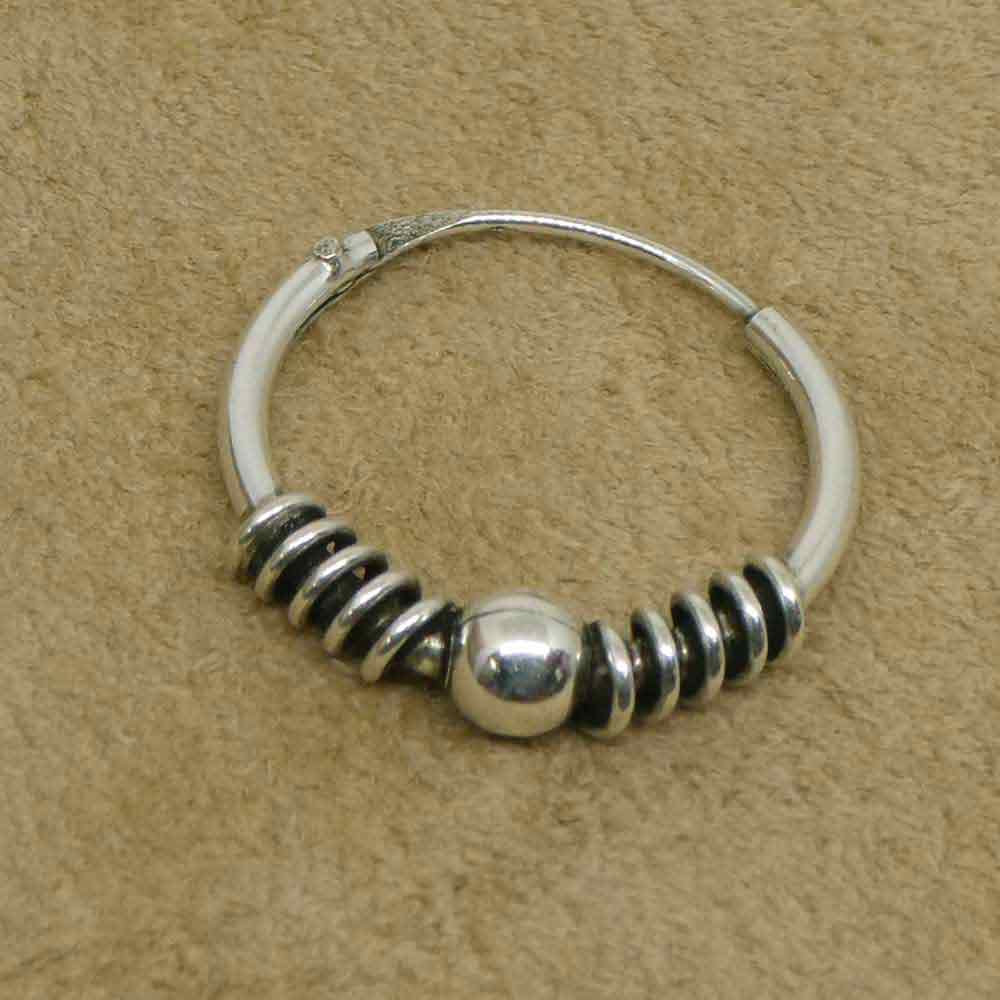 Creole Ohrschmuck 18mm Silber