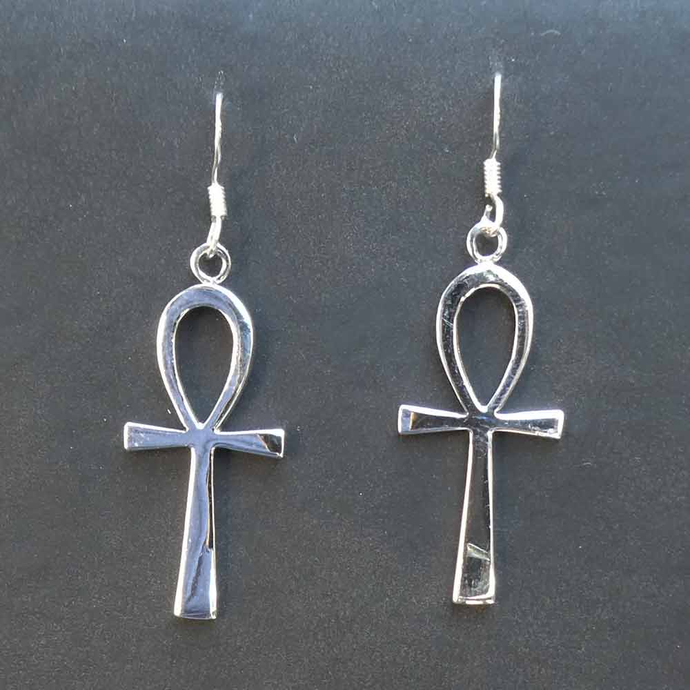 Ankh Ohrschmuck Ohrhänger 925 Silber Ägypten Schmuck