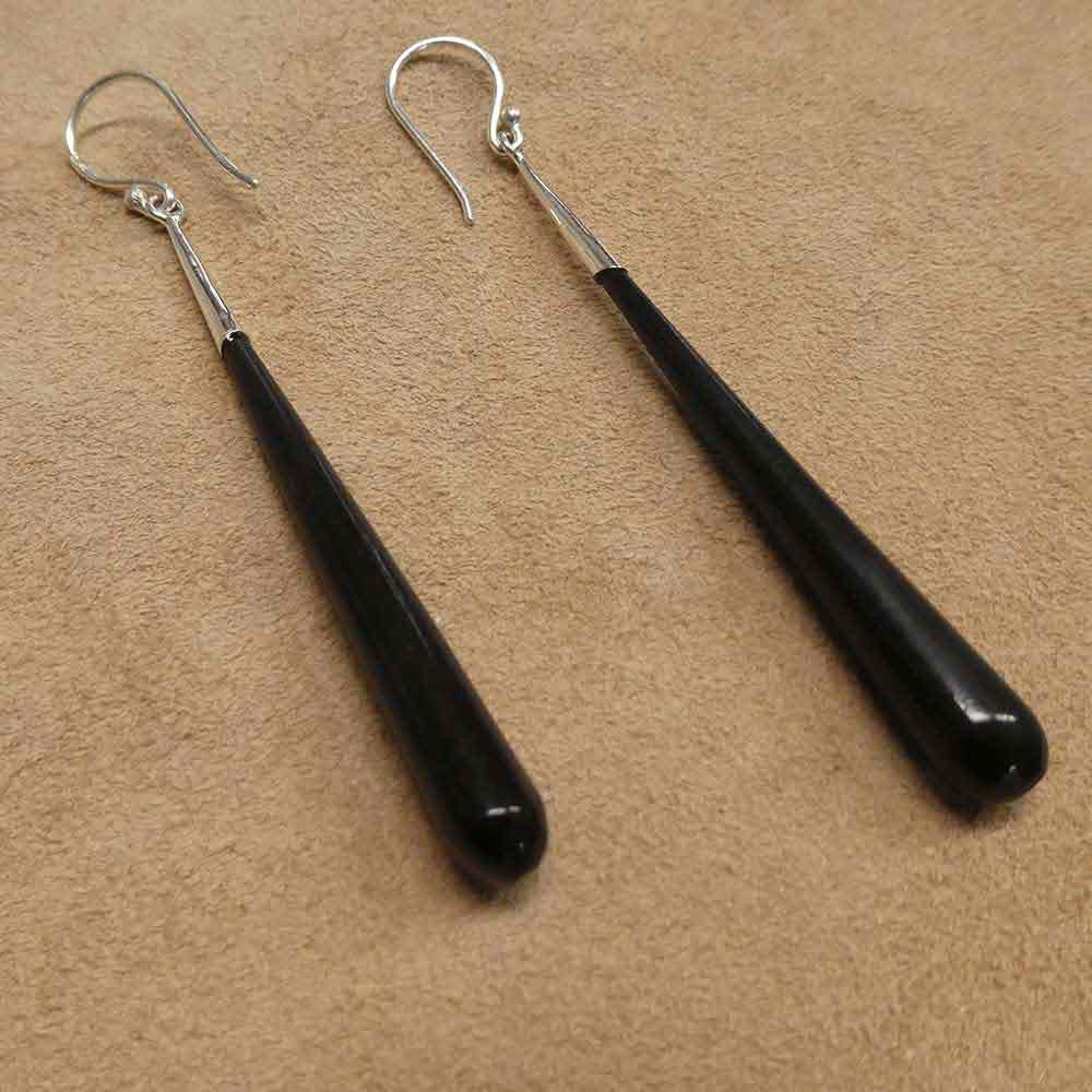 Ohrhänger Silber Horn Ohrschmuck handarbeit