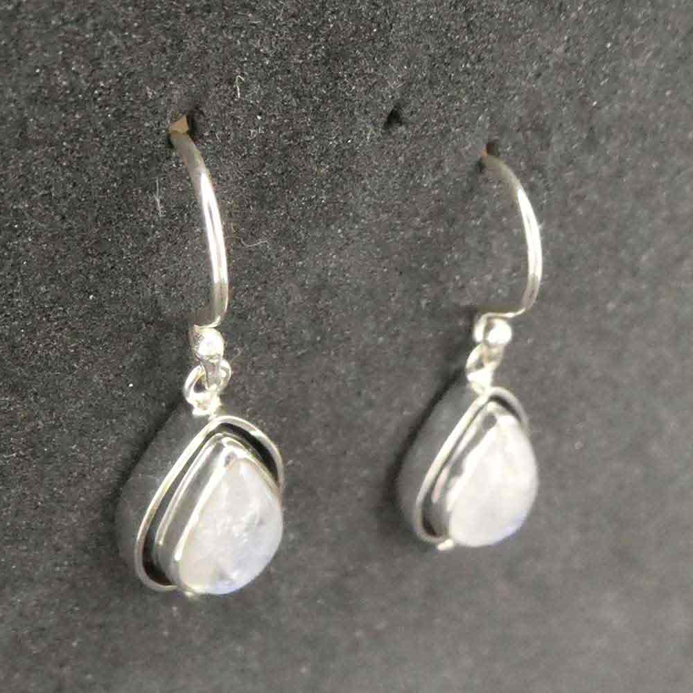 Mondstein Ohrschmuck Silber