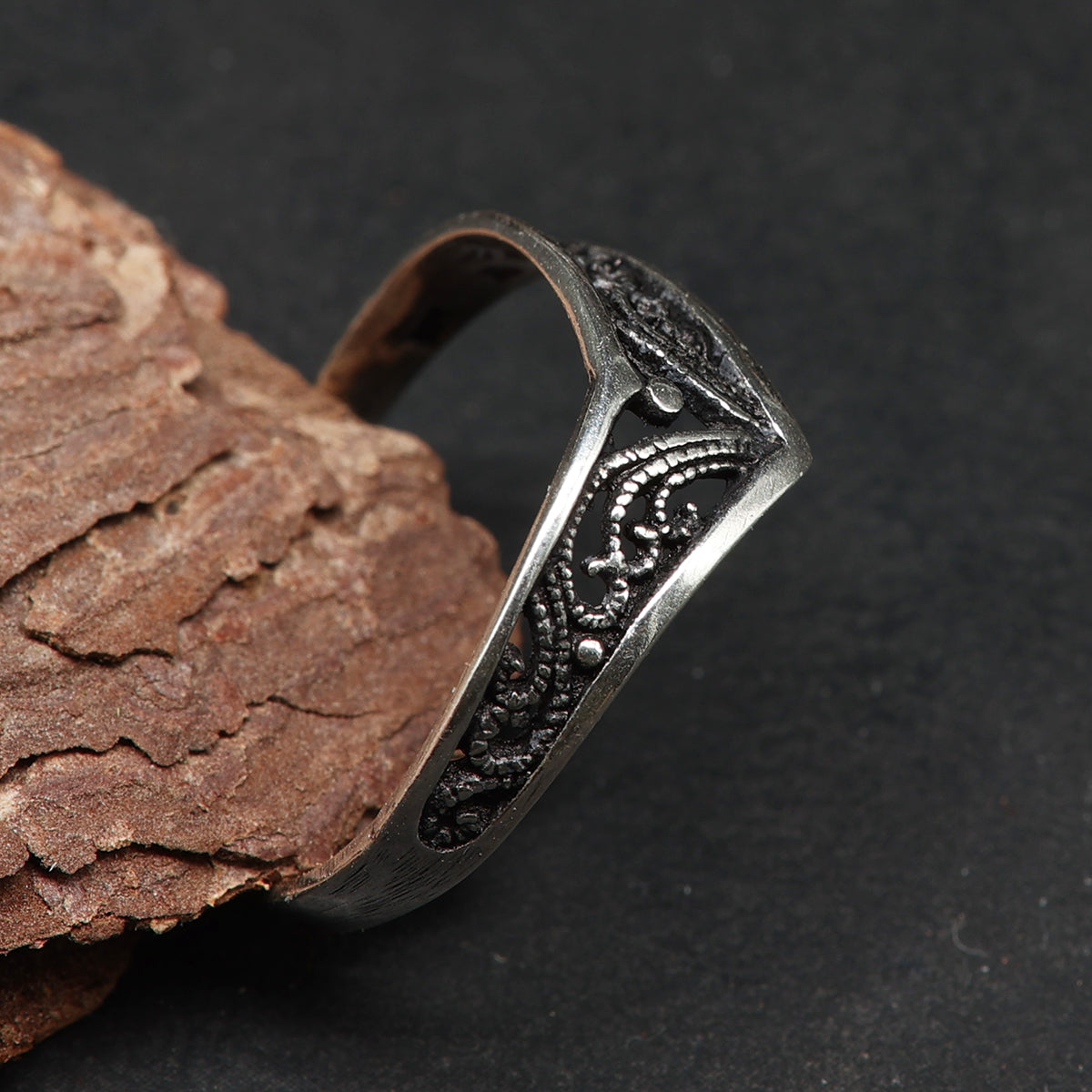 Elfen Design Ring 925 Silber Damen Mädchen