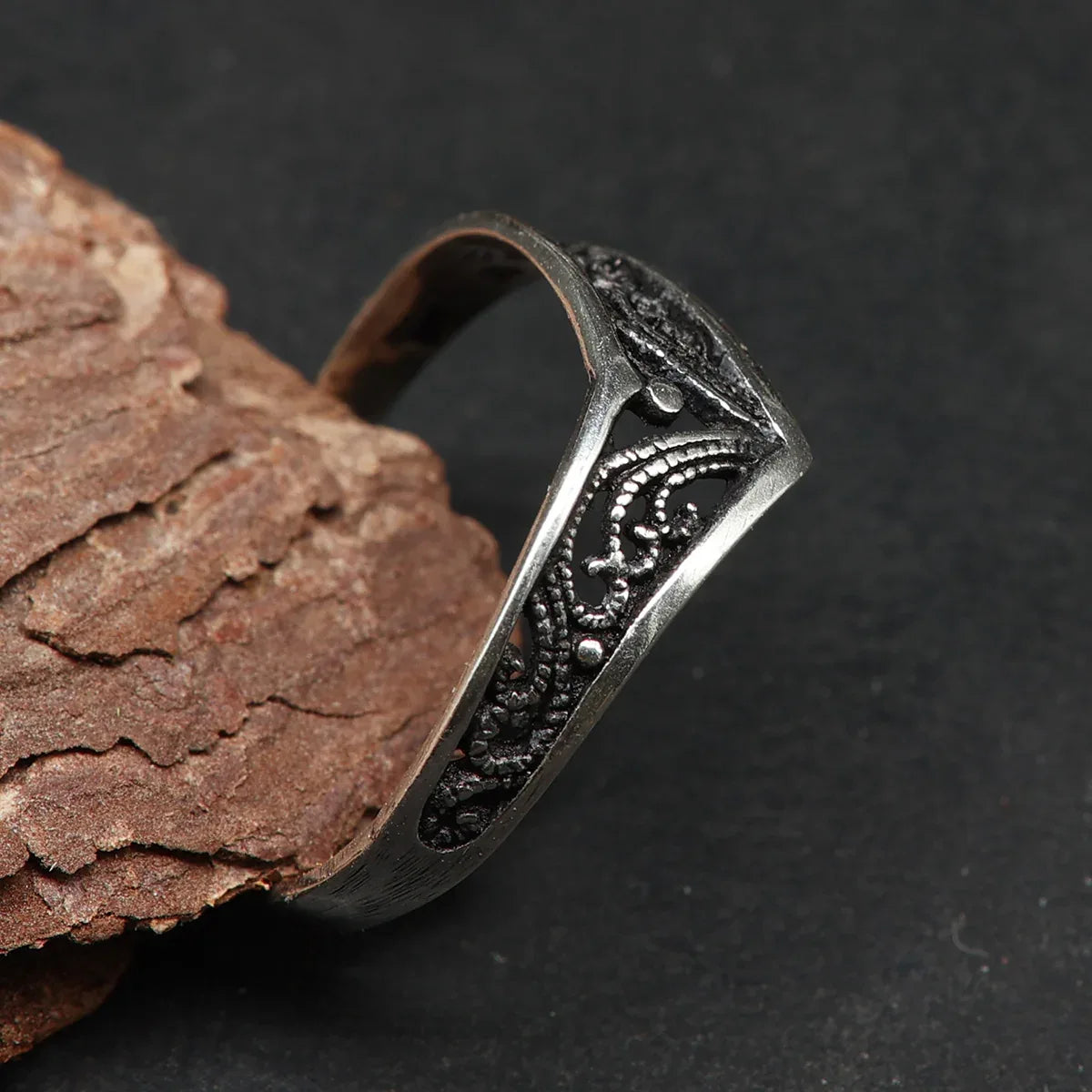 Elfen Design Ring 925 Silber Damen Mädchen