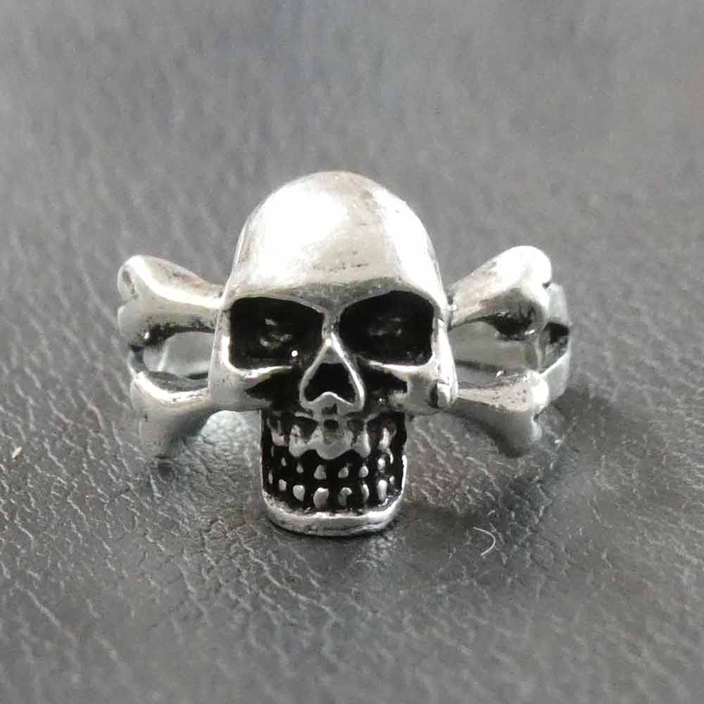 Totenkopf Ring Silber Schmuck