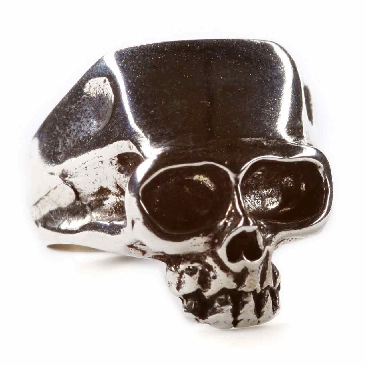Totenkopf Ring 925 Silber Gothic Skull