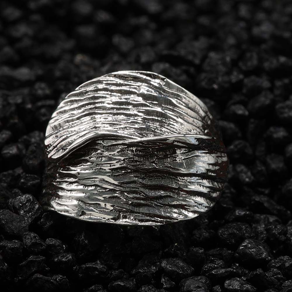 Ausgefallener Damen Schmuck Silberring 925 größen verstellbar