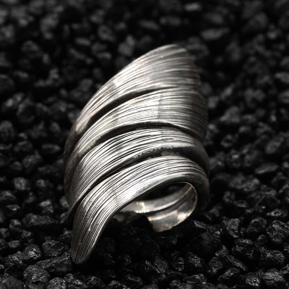 Damen Silberring edel Designer Schmuck aus 925 Silber