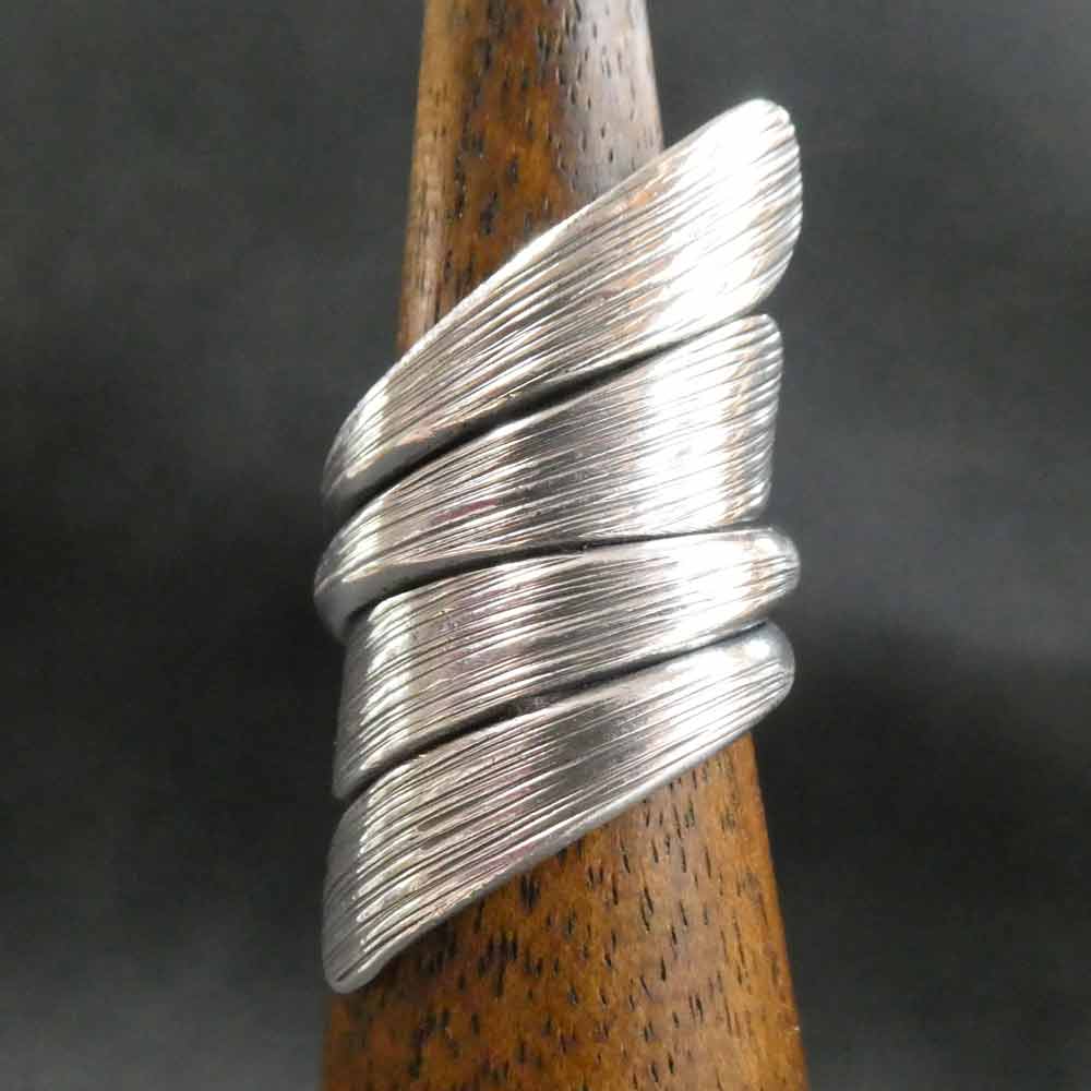 Silber Damen Ring ausgefallen