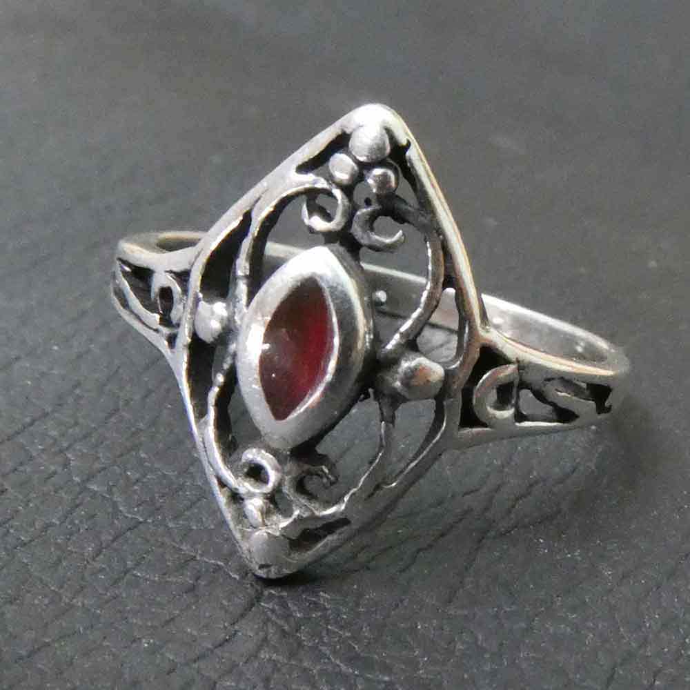 Ring Schmuck Karneol Damen Kinder