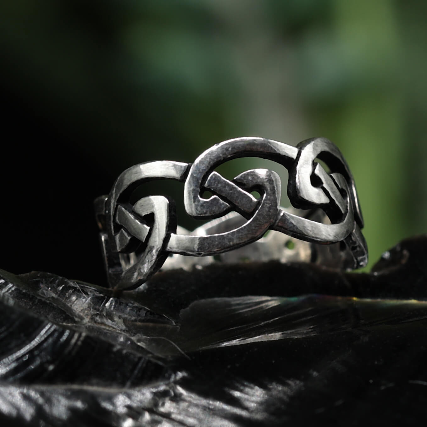 Keltischer Silber Ring keltischer Schmuck Partner Ring