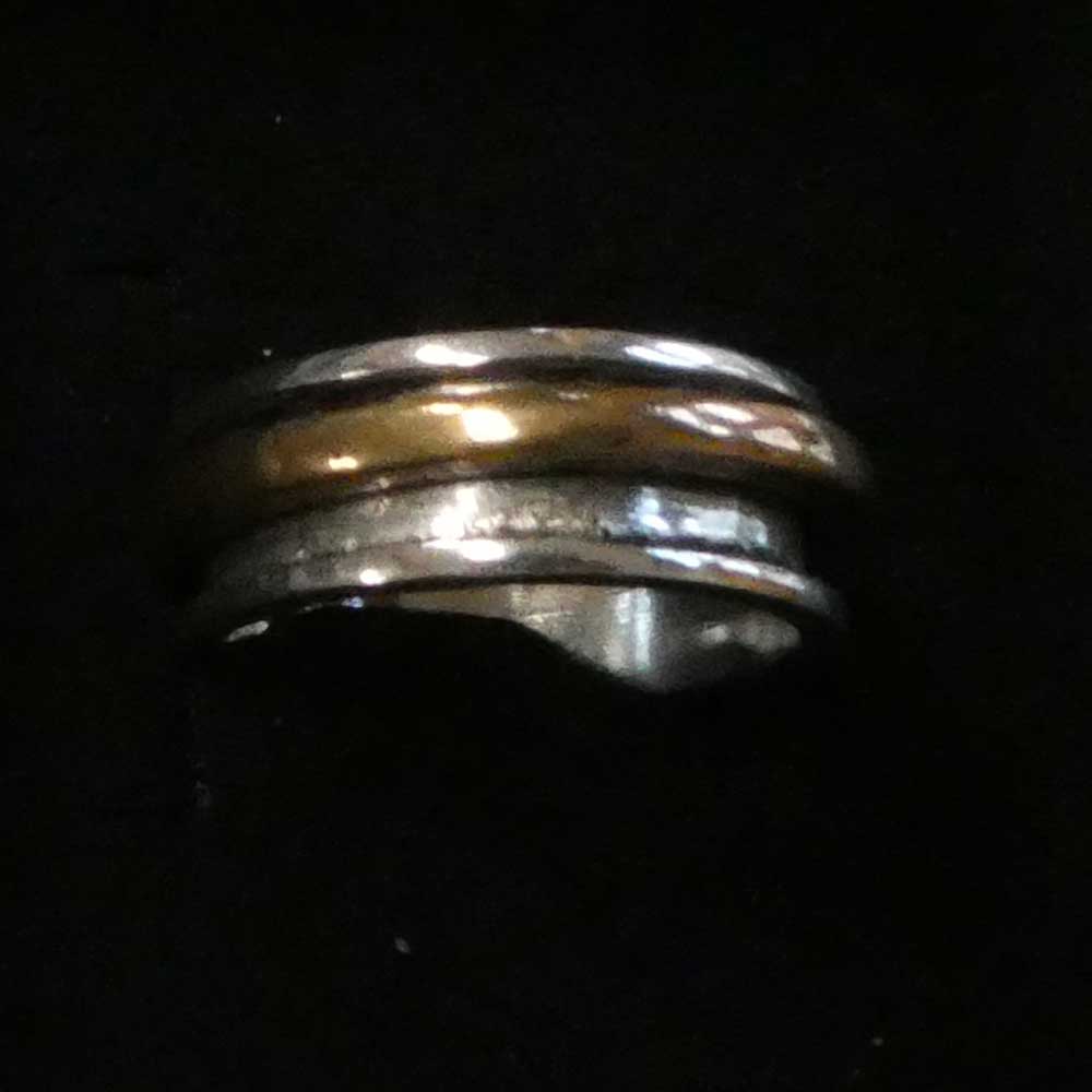 Spinner Ring Damen Herren Freundschaftsring ausgefallen