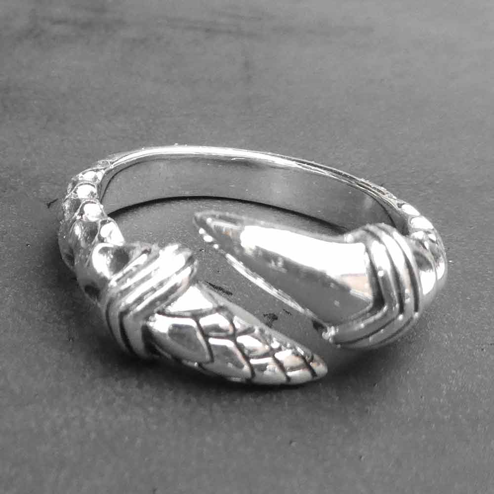 Drachen Ring Klaue Silberschmuck