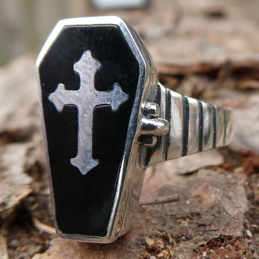 Silberschmuck Sarg Ring