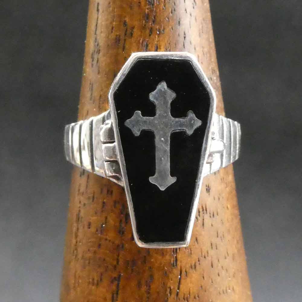 Giftring Sarg Silber Ring