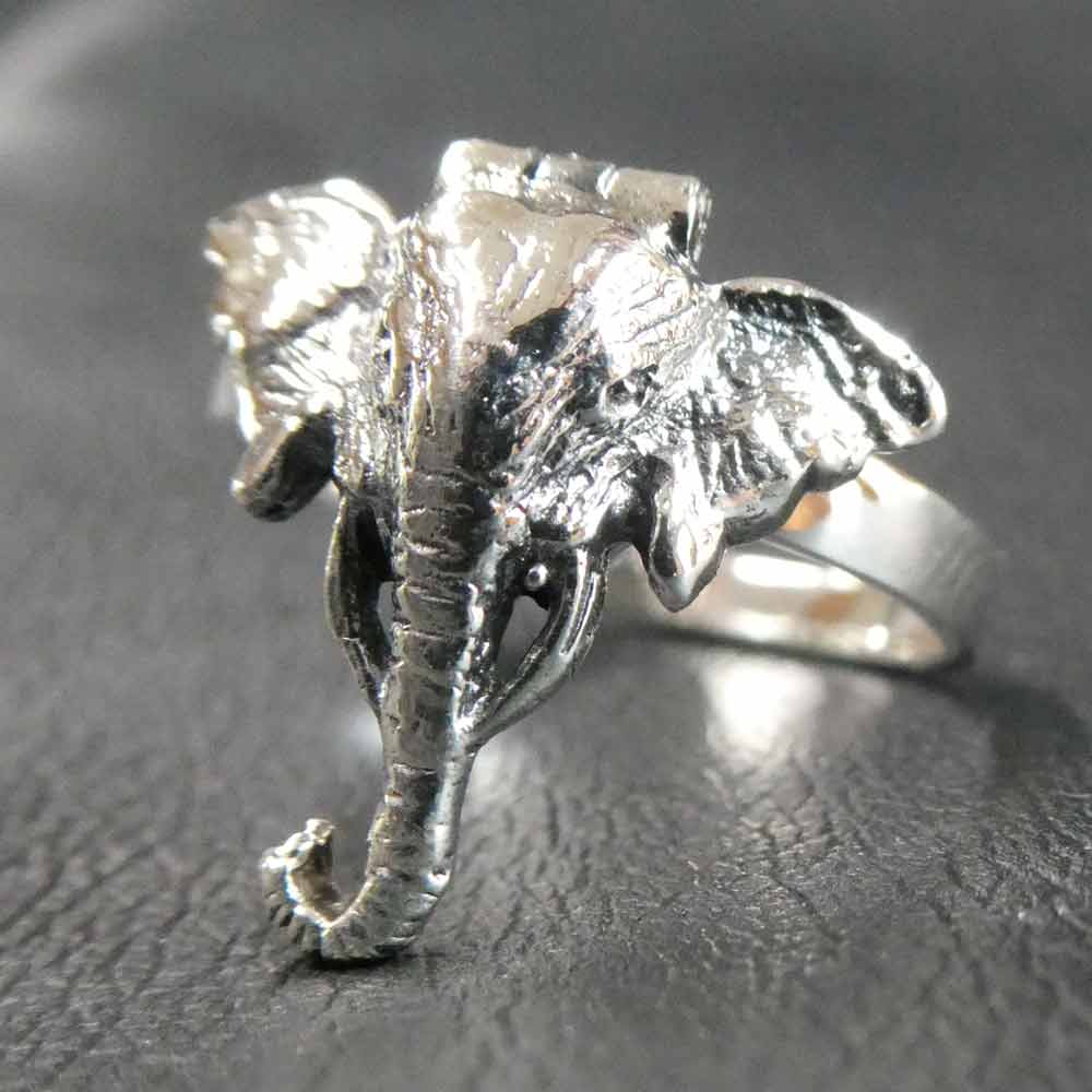 Damenring Elefant motiv Schmuck