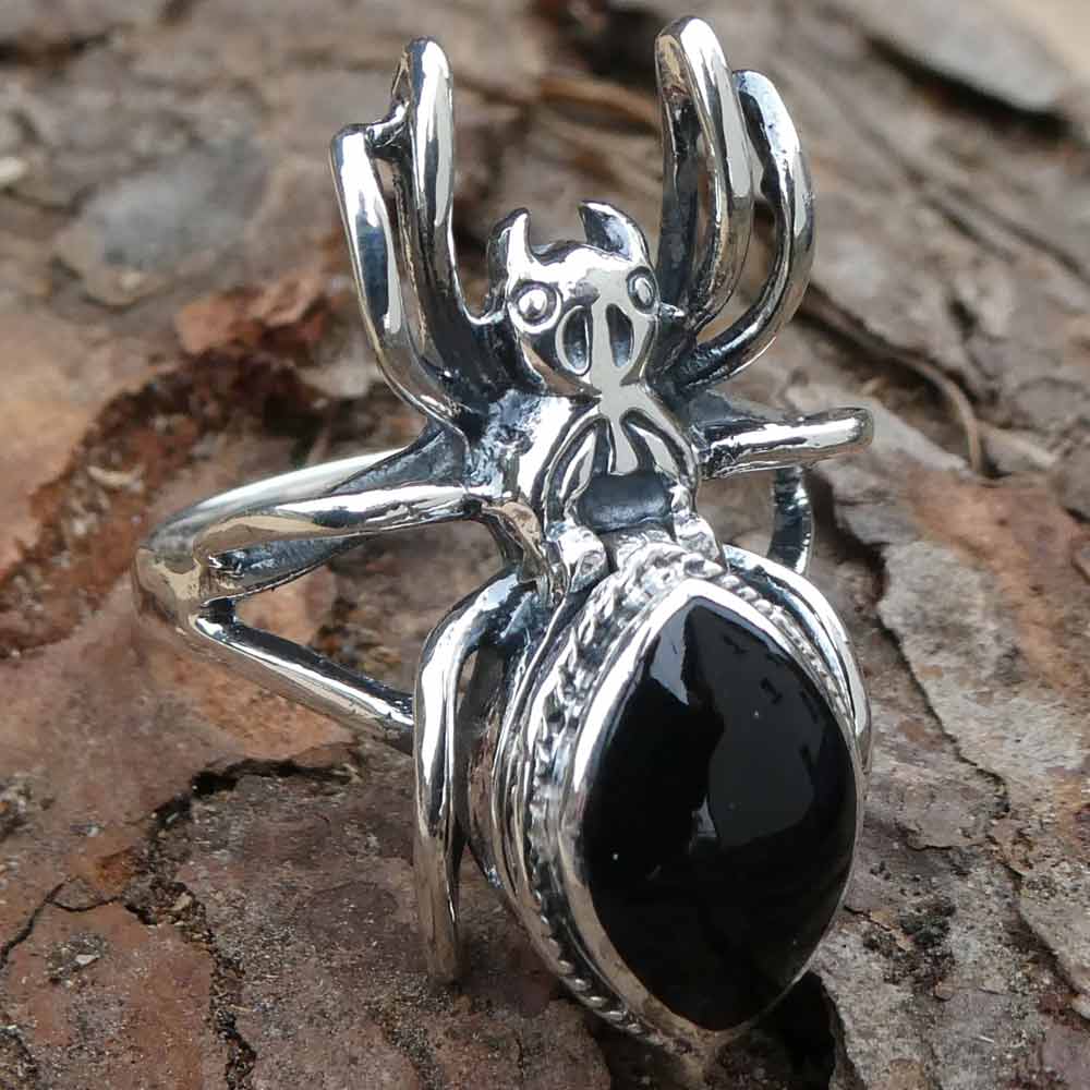 Silberschmuck Spinne Frauen Silberring